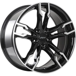 Order ART - R16518004 - REPLICA 165 Gloss Black - Machined Face Wheel (18x8.0 25mm) For Your Vehicle