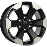 Order ART - R16718001A - REPLICA 167 Matte Black With Machined Face Wheel (8x18 20mm) For Your Vehicle