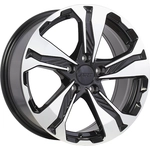 Order ART - R2981702A - REPLICA 298 Gloss Black - Machined Face Wheel (17x7.5 45mm) For Your Vehicle