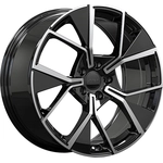 Order ART - R3642002 - REPLICA 364 Gloss Black - Machined Face Wheel (20x8.5 35mm) For Your Vehicle