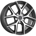Order REPLICA 383 Gloss Black - Machined Face Wheel by ART (18x7.5 45mm) For Your Vehicle