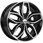 Order Gloss Black - Machined Face alloy by ART (17x7.0 45.0 mm) For Your Vehicle
