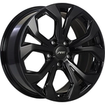 Order Gloss Black alloy by ART (18x8.0 45.0 mm) For Your Vehicle