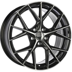 Order DAI WHEELS - DW1241401 - A-SPEC Gloss Black - Machined Face Wheel (14x6.0 35mm) For Your Vehicle