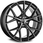Order DAI WHEELS - DW1241506 - A-SPEC Gloss Black - Machined Face Wheel  (15x6.5 40mm) For Your Vehicle
