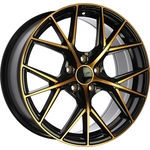 Order DAI WHEELS - DW1241511 - A-SPEC Gloss Black - Machined Face - Bronze Face Wheel (15x6.5 40mm) For Your Vehicle