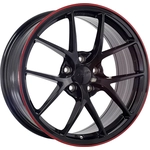 Order DAI WHEELS - DW1321701 - SKY Gloss Black - Red Line Wheel (17x7.5 40mm) For Your Vehicle