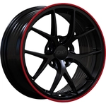 Order SKY Gloss Black - Red Line Wheel by DAI WHEELS (18x8.0 40mm) For Your Vehicle