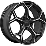 Order DAI WHEELS - DW1341602 - WIDOW Gloss Black - Machined Face Wheel (16x7.0 40mm) For Your Vehicle