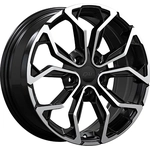 Order WIDOW Gloss Black - Machined Face Wheel by DAI WHEELS (16x7.0 40mm) For Your Vehicle