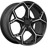 Order DAI WHEELS - DW1341603 - WIDOW Gloss Black - Machined Face Wheel (16x7.0 40mm) For Your Vehicle