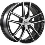 Order Noir brillant - Alliage � face usin�e par DAI WHEELS (14x6.0 38.0 mm) For Your Vehicle