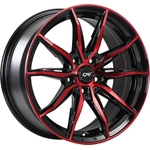 Order Gloss Black - Machined Face - Red Face alloy by DAI WHEELS (15x6.5 38.0 mm) For Your Vehicle