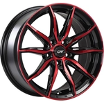 Order Gloss Black - Machined Face - Red Face alloy by DAI WHEELS (17x7.5 41.0 mm) For Your Vehicle