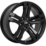 Order Alliage noir brillant de DAI WHEELS (18x8.0 35.0 mm) For Your Vehicle