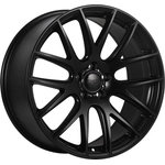 Order Satin Black alloy by DAI WHEELS (17x7.5 45.0 mm) For Your Vehicle
