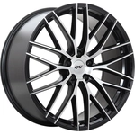 Order Gloss Black - Machined Face alloy by DAI WHEELS (17x7.0 45.0 mm) For Your Vehicle