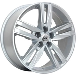 Order Metallic Silver alloy by DAI WHEELS (18x8.0 45.0 mm) For Your Vehicle