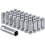 Order WEST COAST WHEEL ACCESSORIES - W5842ST - Bulge Acorn Spline Lug Nuts For Your Vehicle