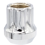 Order WEST COAST WHEEL ACCESSORIES - DPC1025STO - Open Bulge Acorn Spline Lug Nut For Your Vehicle