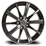 Order Spark Black Machined Wheel by RTX (15x6 45mm) For Your Vehicle