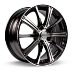 Order Spark Black Machined Wheel by RTX (14x5.5 38mm) For Your Vehicle