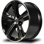 Order SMS Black Machined Wheel by RTX (17x7.5 40mm) For Your Vehicle