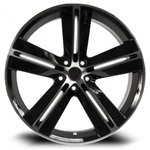 Order SMS Black Machined Wheel by RTX (17x7.5 20mm) For Your Vehicle