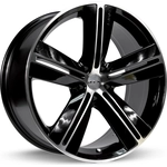 Order SMS Black Machined Wheel by RTX (18x7.5 40mm) For Your Vehicle