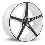 Order Illusion White and Black Wheel by RTX (20x8.5 45mm) For Your Vehicle