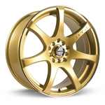 Order Ink Gold Machined Wheel by RTX (15x6.5 40mm) For Your Vehicle