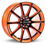 Order Blaze Orange and Black Wheel by RTX (17x7.5 42mm) For Your Vehicle