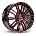 Order Strobe 5 Black Machined Red Wheel by RTX (18x8 45mm) For Your Vehicle