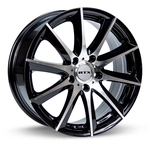 Order Dynamo Black Machined Wheel by RTX (15x6.5 38mm) For Your Vehicle
