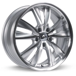 Order Twist Silver Machined Wheel by RTX (17x7 40mm) For Your Vehicle