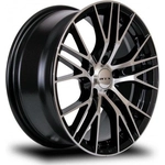 Order Vertex Black Machined Wheel by RTX (16x7 40mm) For Your Vehicle
