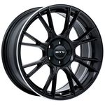 Order Vapor Black with Machined Lip Wheel by RTX (17x7.5 40mm) For Your Vehicle