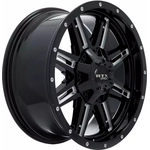 Order Ravine Black Milled Wheel by RTX (20x9 10mm) For Your Vehicle