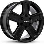 Order Glacier Satin Black Wheel by RTX (17x8 15mm) For Your Vehicle