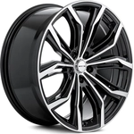 Order Black Widow Black Machined Wheel by RTX (17x7.5 40mm) For Your Vehicle