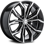 Order Black Widow Black Machined Wheel by RTX (18x8 35mm) For Your Vehicle