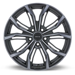 Order Black Widow Black Machined Grey Wheel by RTX (18x8 40mm) For Your Vehicle