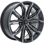 Order Black Widow Black Machined Grey Wheel by RTX (18x8 35mm) For Your Vehicle