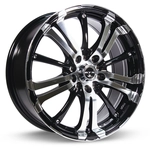 Order Arsenic Black Machined Wheel by RTX (16x7 40mm) For Your Vehicle