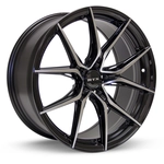 Order Slick Black Machined Wheel by RTX (16x7 40mm) For Your Vehicle