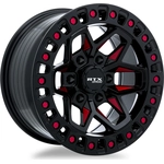 Order Zion Black Milled Red Wheel by RTX (18x9 0mm) For Your Vehicle