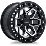 Order Zion Gloss Black Machined Wheel by RTX (17x9 -15mm) For Your Vehicle