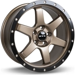 Order Dakar Satin Bronze Black Edge Lip Wheel by RTX (17x8 35mm) For Your Vehicle