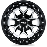 Order Zion Gloss Black Machined Wheel by RTX (20x9 -15mm) For Your Vehicle