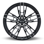 Order Scepter Gloss Black Machined Wheel by RTX (18x8 40mm) For Your Vehicle